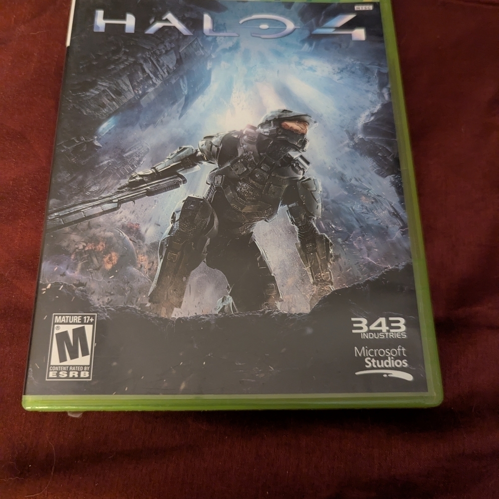 Halo 4 Xbox 360 Game - Green Case